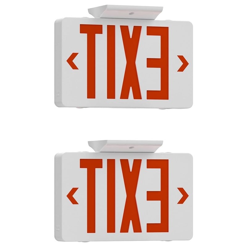 Emergency Exit Sign - ABKQ-UL 인증 LED 출구등(배터리 백업 포함),