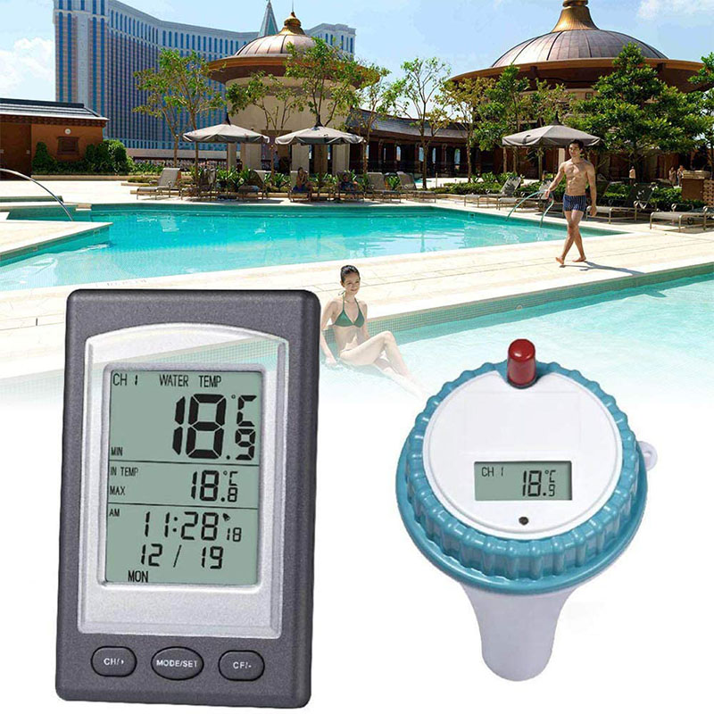 Pool Alarm Float - Digtal 수영장 온도계 무선 플로팅 야외