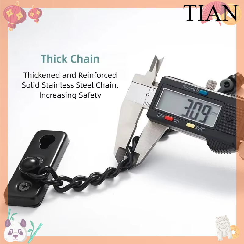 Security Chain Door - 호텔 및 가정용 스테인리스 스틸 도어