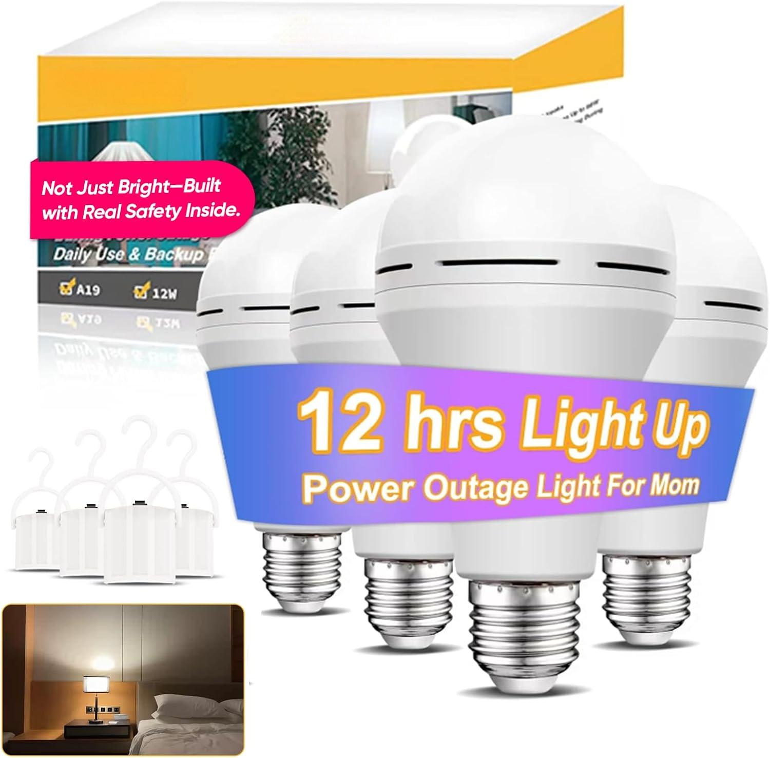 Power Outage Light - 비상용 충전식 전구, 정전 시에도 광선