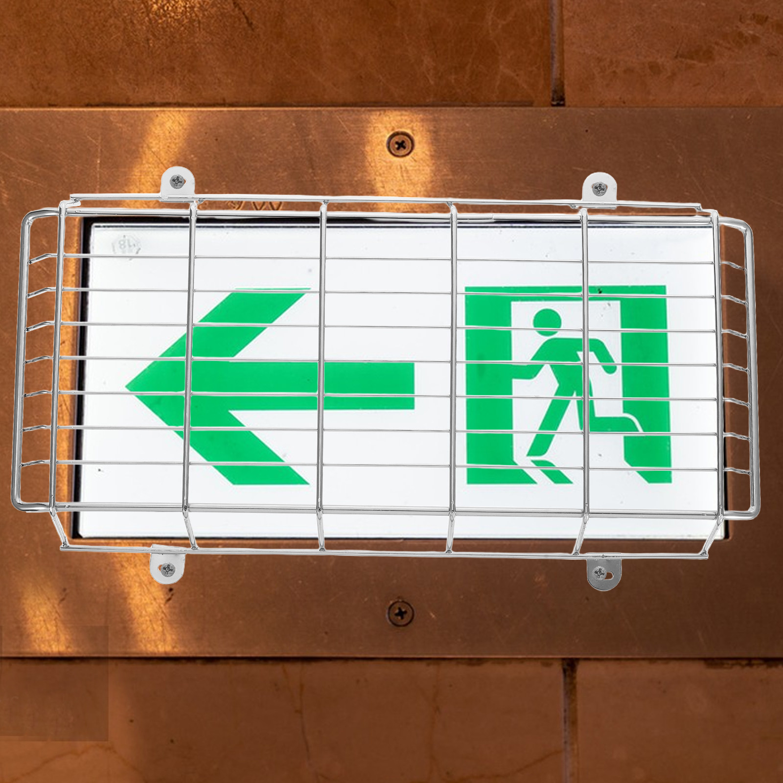 1세트 금속 재질의 학교용 비상 경고 표지판, 내구성이 - Emergency Exit Sign 리뷰 및 가격