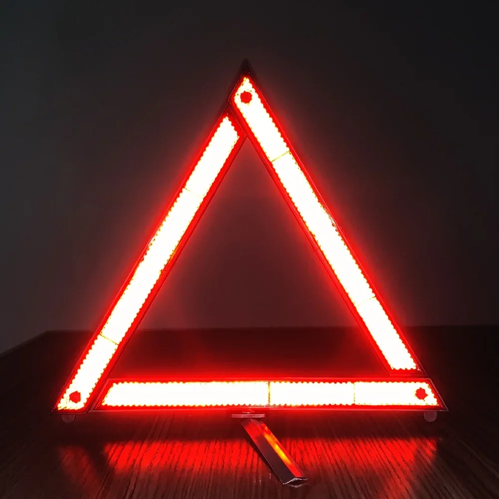 자동차 삼각대 접힌 정지 신호 반사경 자동차 비상 고장 - Emergency Exit Sign 리뷰 및 가격