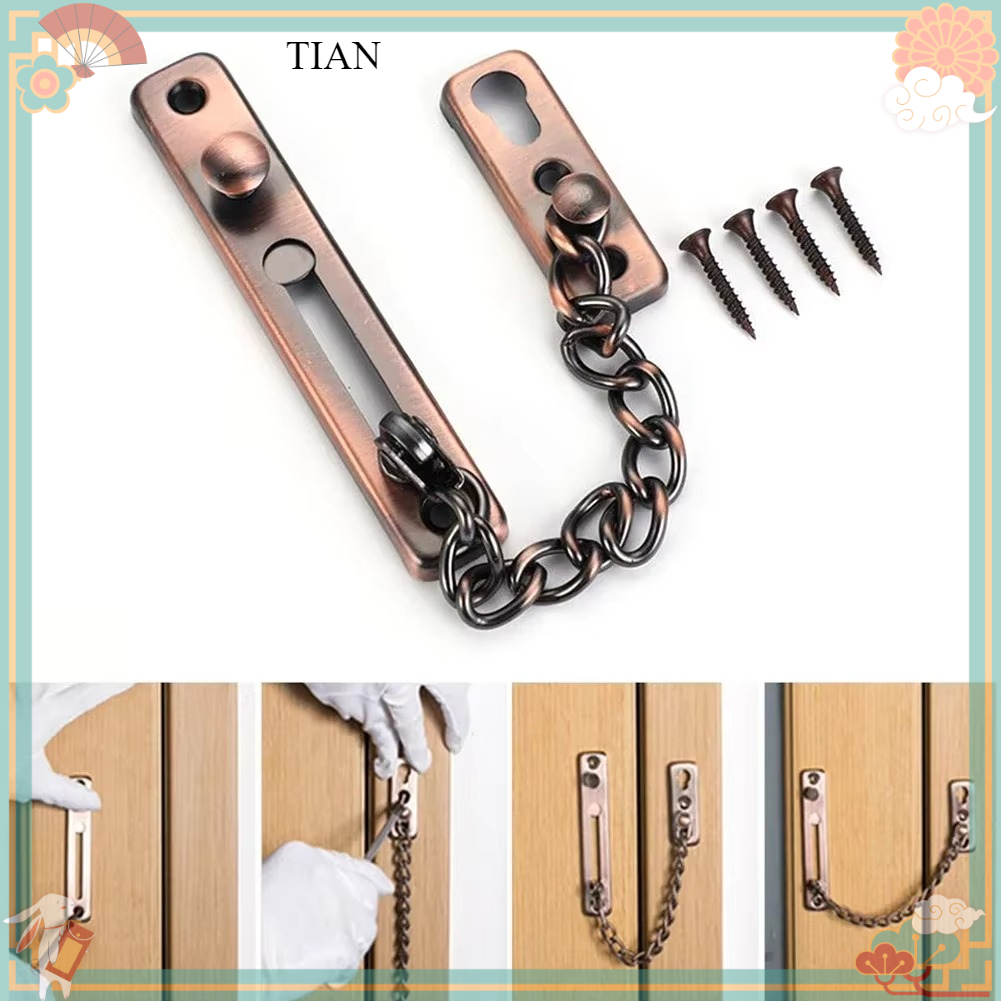 문 잠금 장치가 있는 문 체인, 어린이 안전을 위한 문 - Security Chain Door 리뷰 및 가격