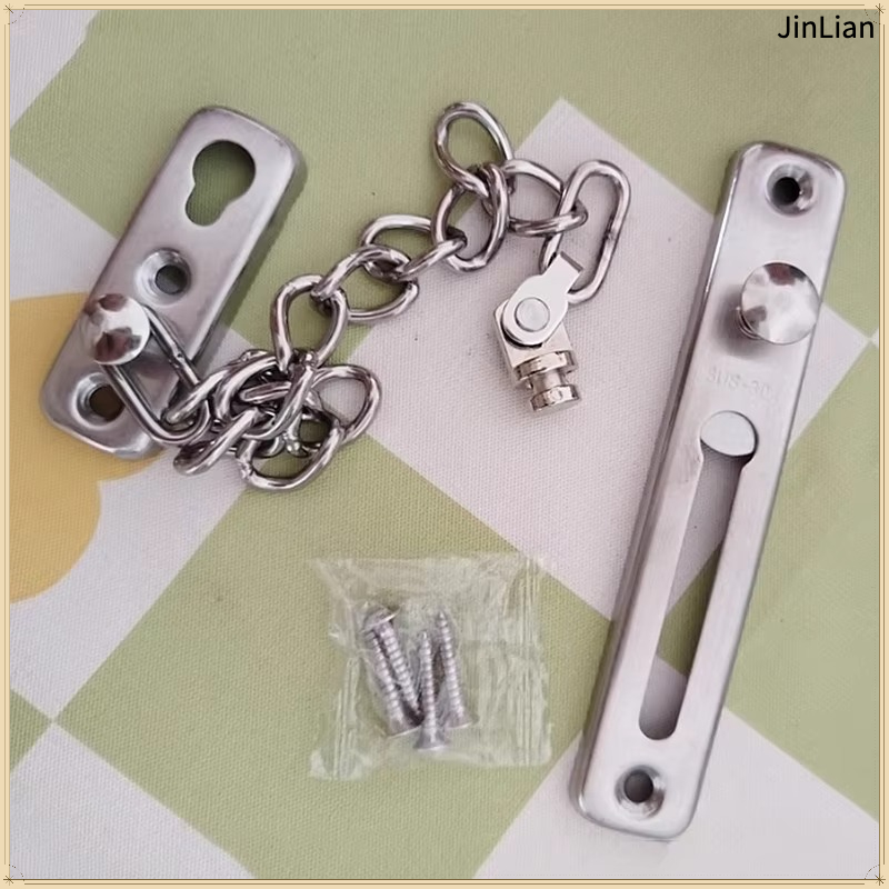 1개입 스테인리스 스틸 도어 체인, 가구용 캐비닛 도어 - Security Chain Door 리뷰 및 가격