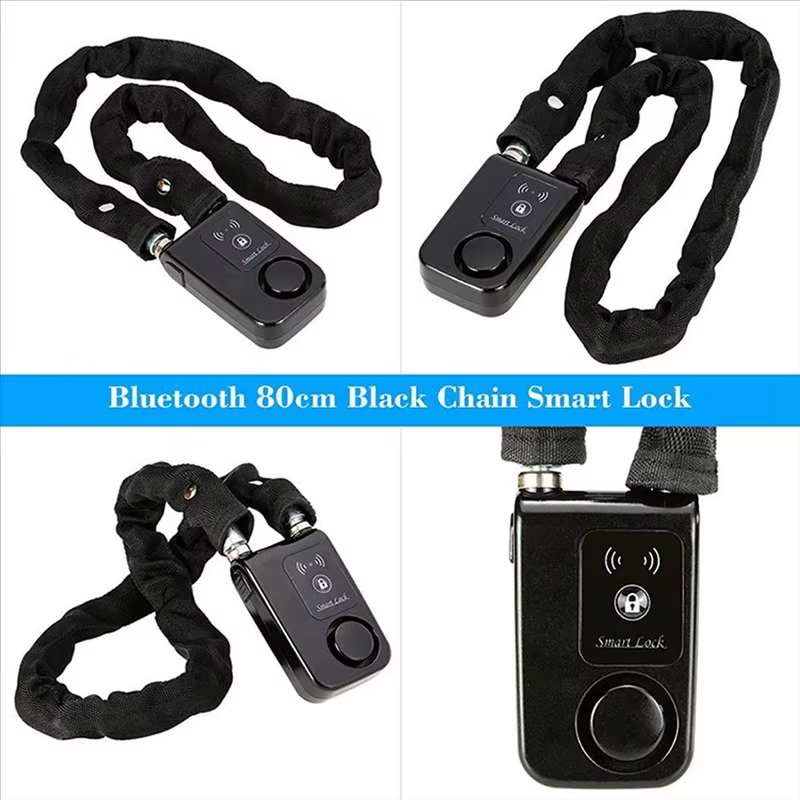 블루투스 스마트 체인 잠금장치, 자전거/오토바이, 대문 - Security Chain Door 리뷰 및 가격